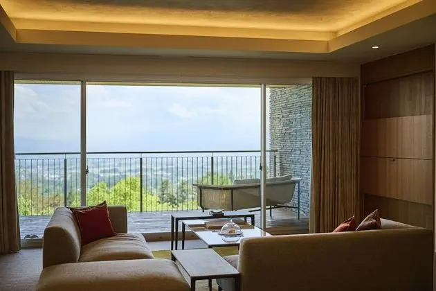 Deluxe İki Ayrı Yataklı Oda, Sigara İçilmez (Sky View, Private Hot Spring)