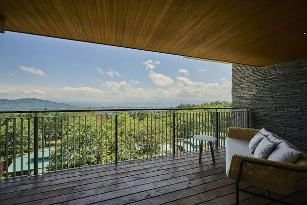 Deluxe İki Ayrı Yataklı Oda, Sigara İçilmez (Sky View, Private Hot Spring)
