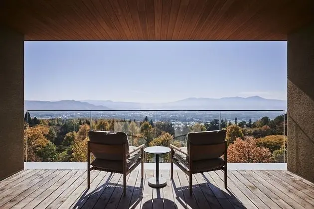 Deluxe İki Ayrı Yataklı Oda, Sigara İçilmez (Sky View, Private Hot Spring)