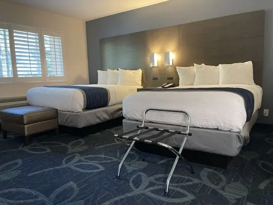 2 Double Bed with Balcony