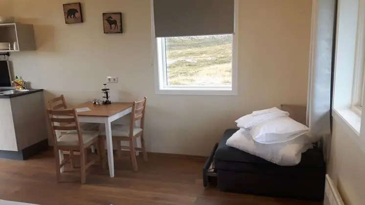 Basic Stüdyo, 1 Büyük (Queen) Boy Yatak ve Çekyat, Engellilere Uygun, Dağ Manzaralı