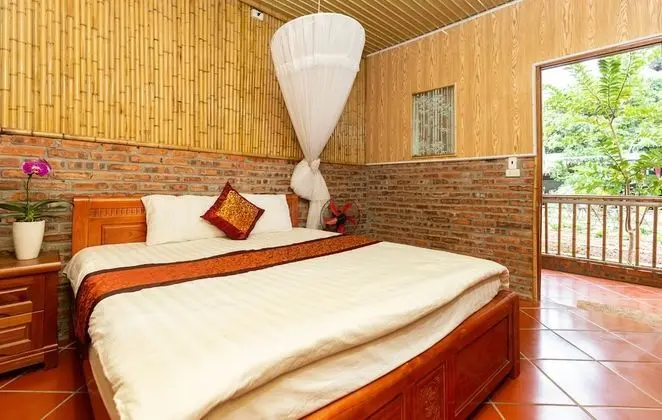 Bungalov, 2 Tek Kişilik Yatak, Ortak Banyo
