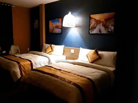 Deluxe Dört Kişilik Oda, 2 Çift Kişilik Yatak