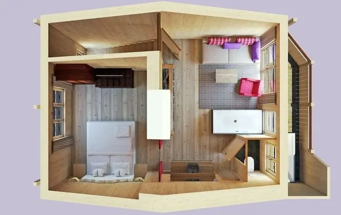 Luxury Dağ Evi (2 - 4 Adults)