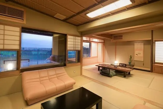 Deluxe Oda, Sigara İçilmez (Deluxe Japanese Room / Private Onsen)
