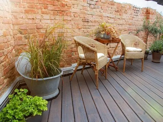 Superior Tek Büyük Yataklı Oda, Teras