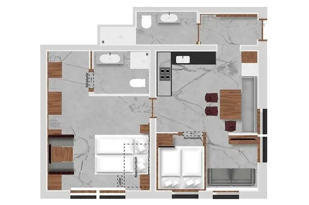 Apart Daire (Fichte 1, incl. Cleaning fee)