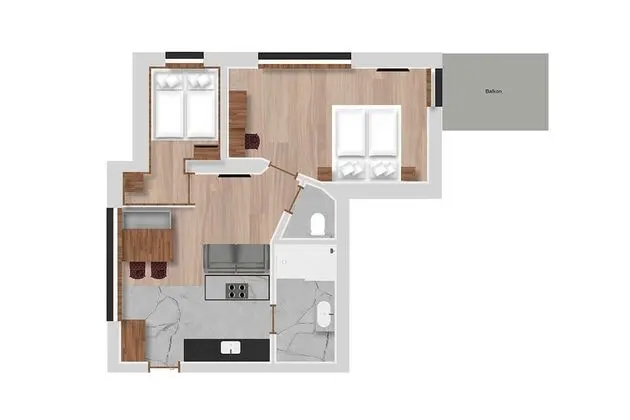 Comfort Apart Daire (Fichte 3, incl. Cleaning fee)