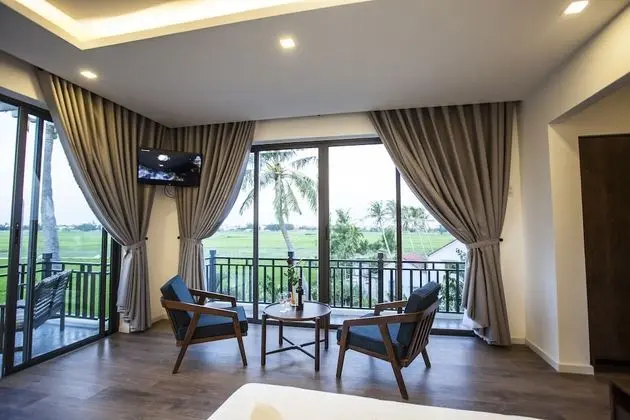 Deluxe Tek Büyük Yataklı Oda, Bahçe Manzaralı