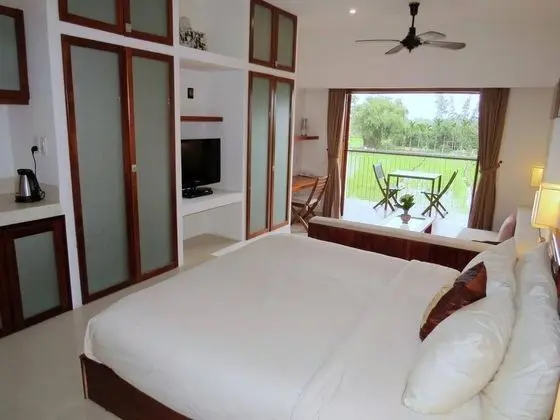Deluxe Stüdyo (Double, Rice Fields & Pool View)