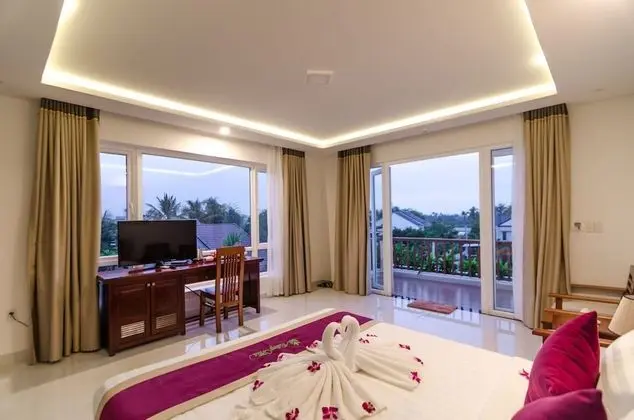 Deluxe Tek Büyük veya İki Ayrı Yataklı Oda, 1 Yatak Odası, Havuz Manzaralı