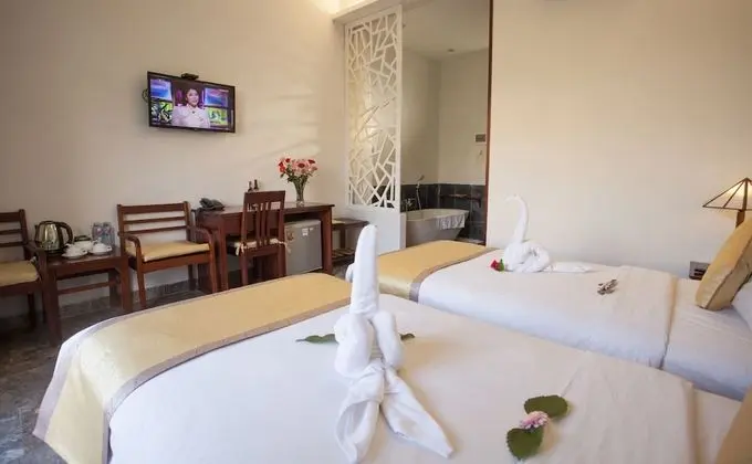 Deluxe Tek Büyük veya İki Ayrı Yataklı Oda, Bahçe Manzaralı (High - End)