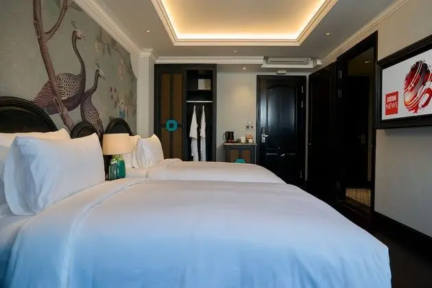Deluxe İki Ayrı Yataklı Oda, Balkon, Havuz Manzaralı