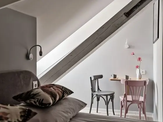 Tek Büyük Yataklı Oda (vaulted ceiling)