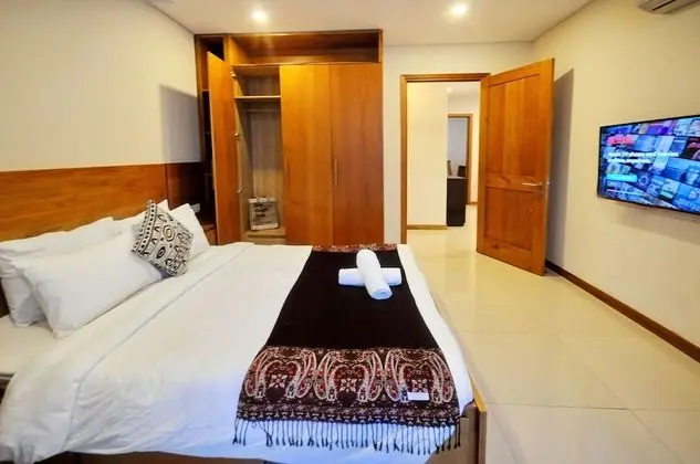 Apart Daire, 2 Yatak Odası, Küvet, Kısmi Deniz Manzaralı