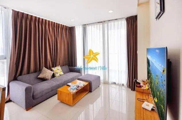 Apart Daire, 2 Yatak Odası, Küvet, Kısmi Deniz Manzaralı