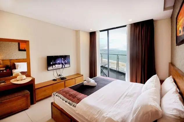 Panoramic Apart Daire, 2 Büyük (Queen) Boy Yatak, Okyanus Manzaralı, Köşe