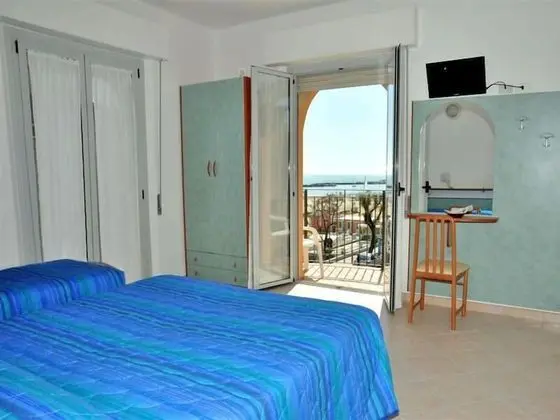 Panoramic Tek Büyük Yataklı Oda, Balkon, Deniz Manzaralı