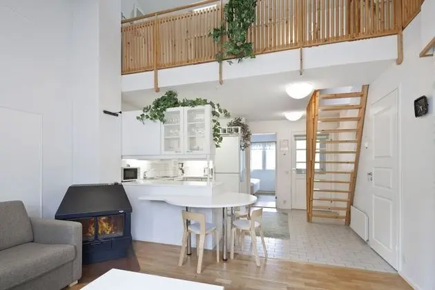 Apart Daire, 1 Yatak Odası, Sauna, Asma Kat (47 m2)