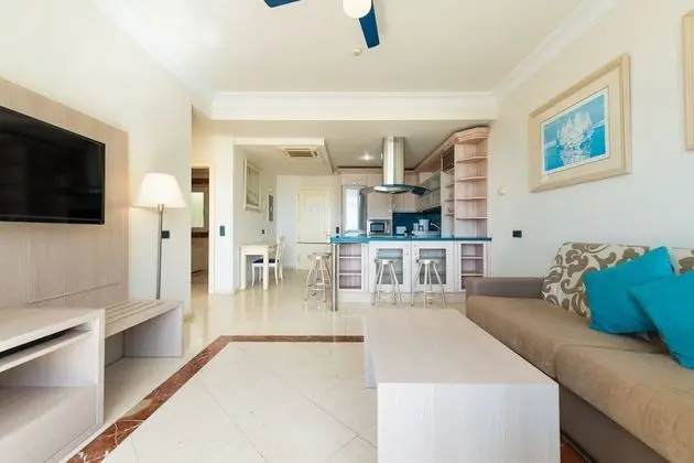 Deluxe Apart Daire, 1 Yatak Odası, Balkon, Plaj Manzaralı