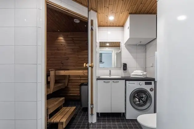 Apart Daire, 2 Yatak Odası, Sauna (53 m2)