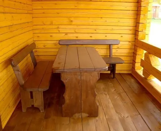 Superior Bungalov, Şömine