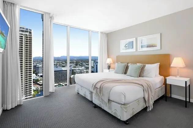 Executive Apart Daire, 2 Yatak Odası, 2 Banyolu, Okyanus Manzaralı (Level 19)