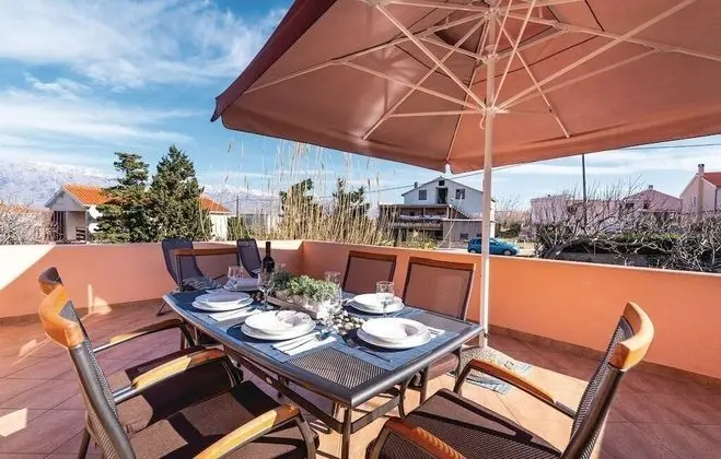 Family Ev, 2 Yatak Odası, Teras