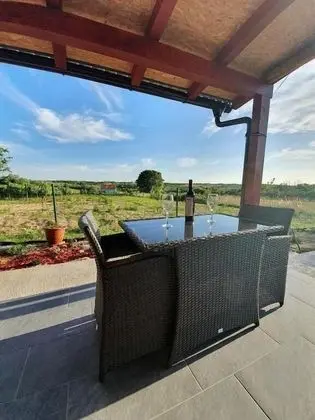 Panoramic Ev, 1 Yatak Odası, Kişiye Özel Havuzlu, Üzüm Asması Manzaralı