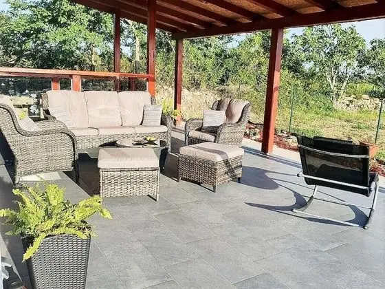 Panoramic Ev, 1 Yatak Odası, Kişiye Özel Havuzlu, Üzüm Asması Manzaralı