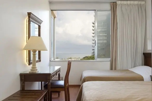 Deluxe Tek Büyük veya İki Ayrı Yataklı Oda, 2 Tek Kişilik Yatak, Deniz Manzaralı