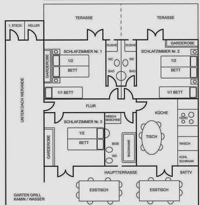 Grand Apart Daire, 3 Yatak Odası, Havuz Manzaralı