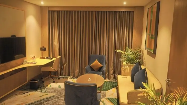 Oda, 1 Yatak Odası, Sigara İçilmez (Living Area)