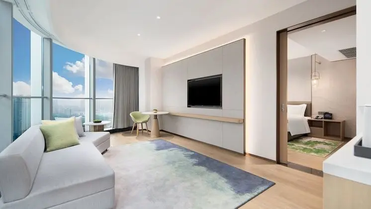 Süit, 1 Yatak Odası, Nehir Manzaralı (Living Area)