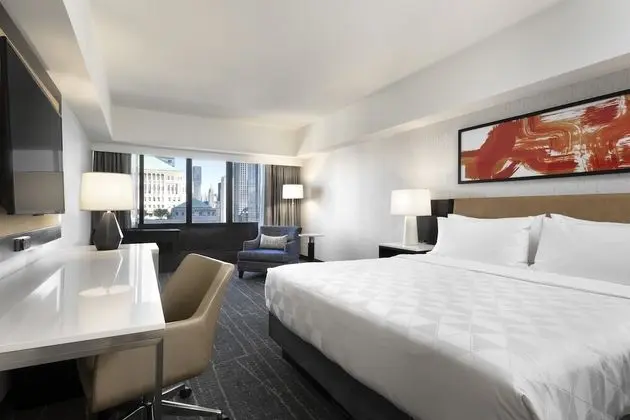 Premium Oda, 1 En Büyük (King) Boy Yatak (Chicago Skyline View)