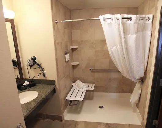 Süit, 2 Büyük (Queen) Boy Yatak, Engellilere Uygun (Comms Accessible. Roll-In Shower)