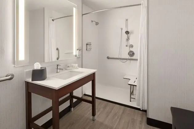 Standard Oda, 1 En Büyük (King) Boy Yatak, Engellilere Uygun (Communication, Roll-In Shower)