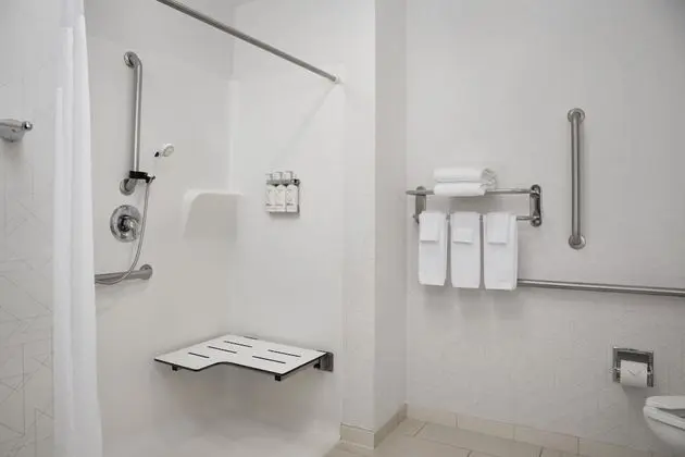 Standard Oda, 1 En Büyük (King) Boy Yatak, Engellilere Uygun (Roll-In Shower)