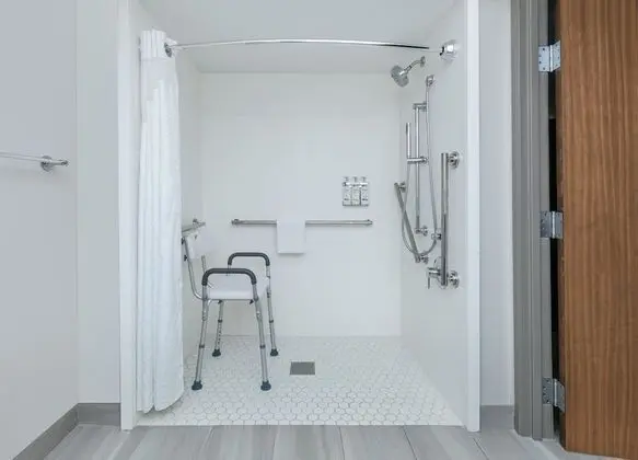 Süit, 1 En Büyük (King) Boy Yatak, Engellilere Uygun (Roll-In Shower)