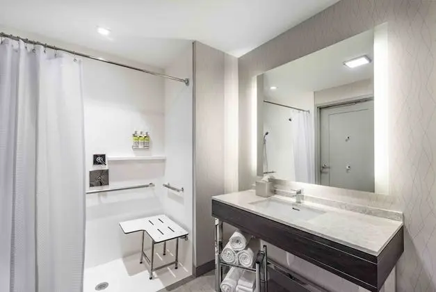 Suite, 1 King Bed, Accessible (Communication, Roll-In Shower)