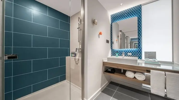 Oda, 1 En Büyük (King) Boy Yatak, Engellilere Uygun, Sigara İçilebilir (Mobility, Roll-In Shower)
