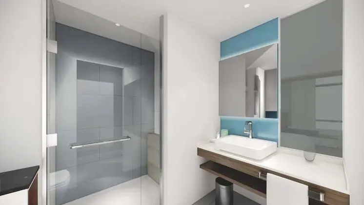 Oda, 1 En Büyük (King) Boy Yatak, Engellilere Uygun, Sigara İçilebilir (Mobility, Roll-In Shower)