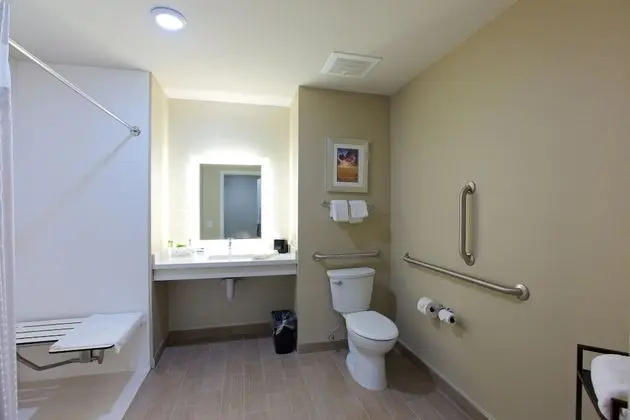 Standard Oda, 2 Büyük (Queen) Boy Yatak, Engellilere Uygun (Roll-In Shower)