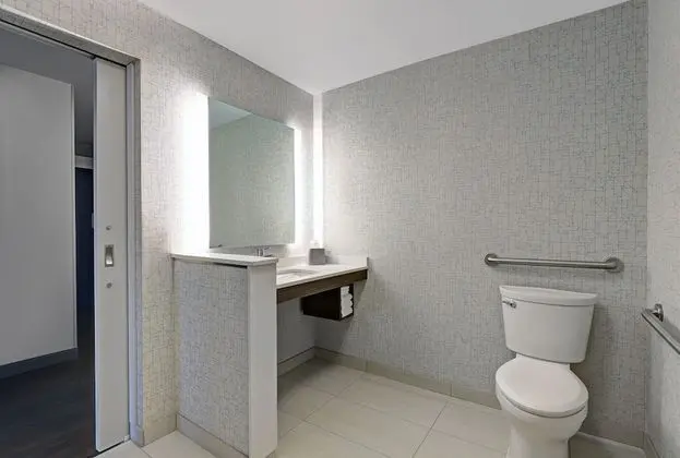 Standard Oda, 1 En Büyük (King) Boy Yatak, Engellilere Uygun (Mobility, Roll-In Shower)