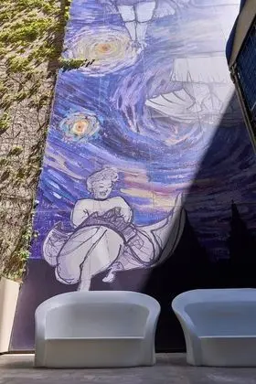 Avlu manzarası