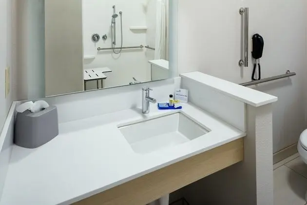 Oda, 1 En Büyük (King) Boy Yatak, Engellilere Uygun (Roll-In Shower)