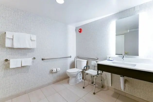 Standard Oda, 1 En Büyük (King) Boy Yatak, Engellilere Uygun (Communication, Roll-In Shower)