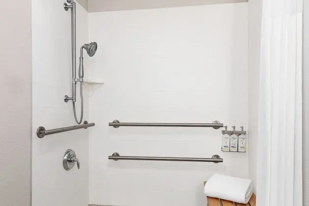 Standard Oda, 2 Büyük (Queen) Boy Yatak, Engellilere Uygun (Communication, Roll-In Shower)