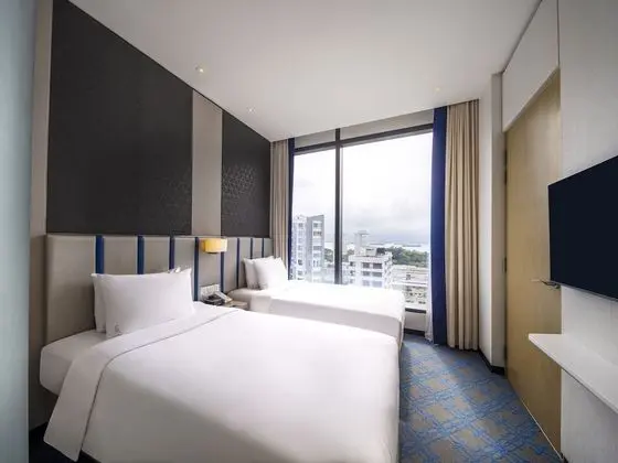 Standard Oda, 2 Tek Kişilik Yatak, Deniz Manzaralı (High Floor)