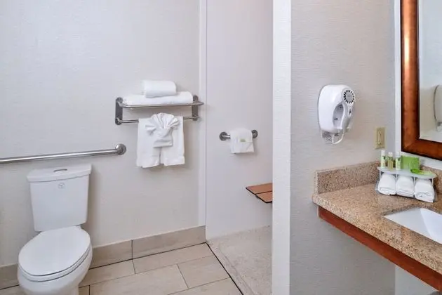 Standard Oda, 2 Büyük (Queen) Boy Yatak, Engellilere Uygun (Comms Accessible. Roll-In Shower)